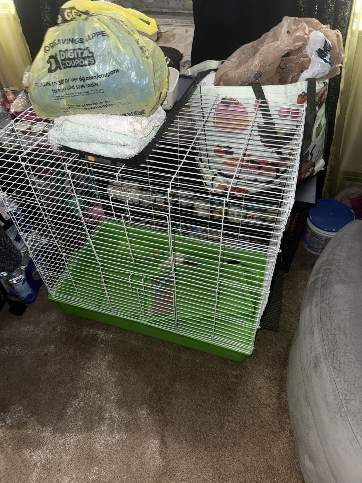 Kaytee My First Home Ferret or Chinchilla Starter Kit 30L X 18" W X 29 H