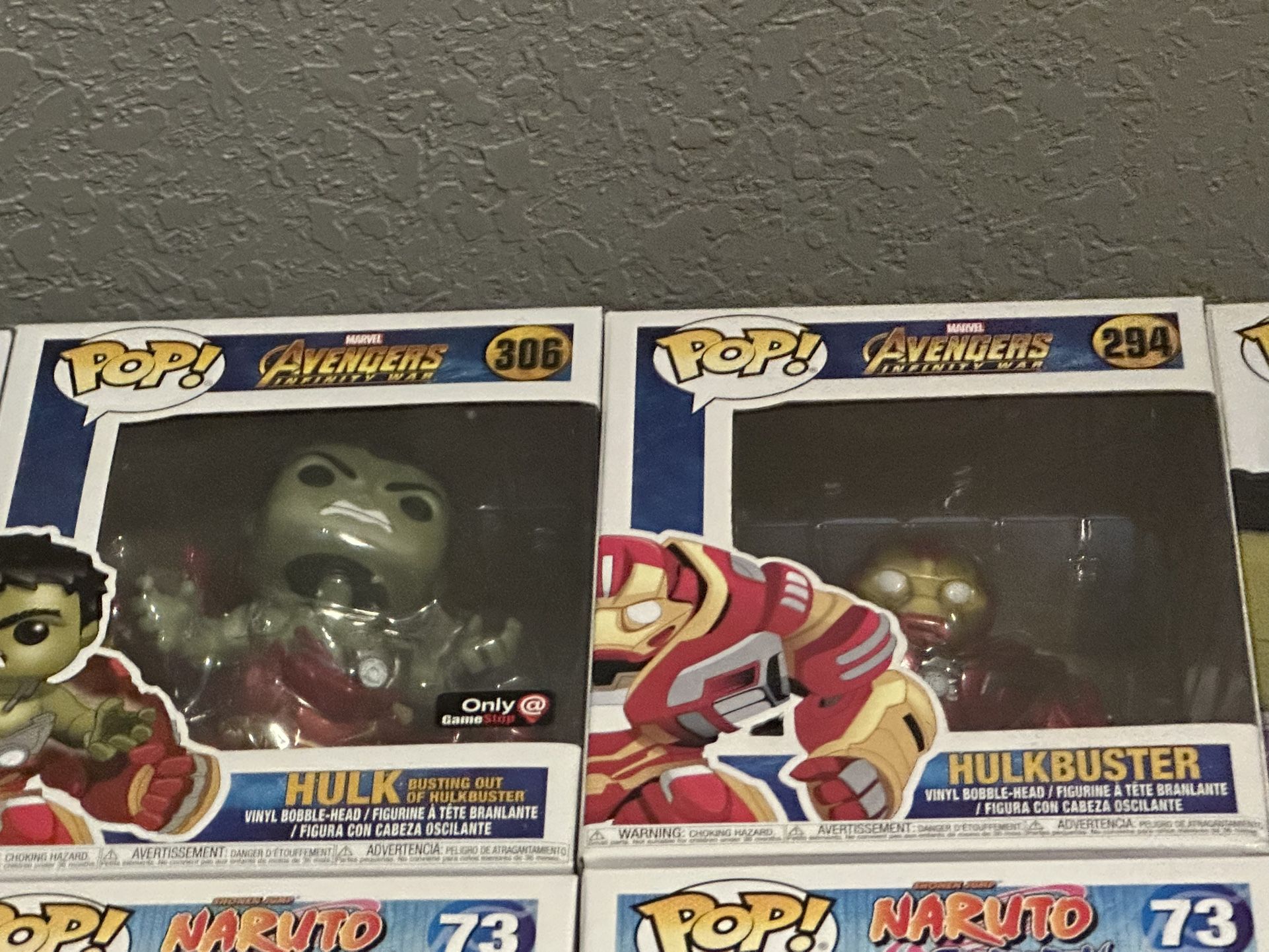 Hulk/Hulkbuster Funkos