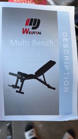 Multi workout bench
