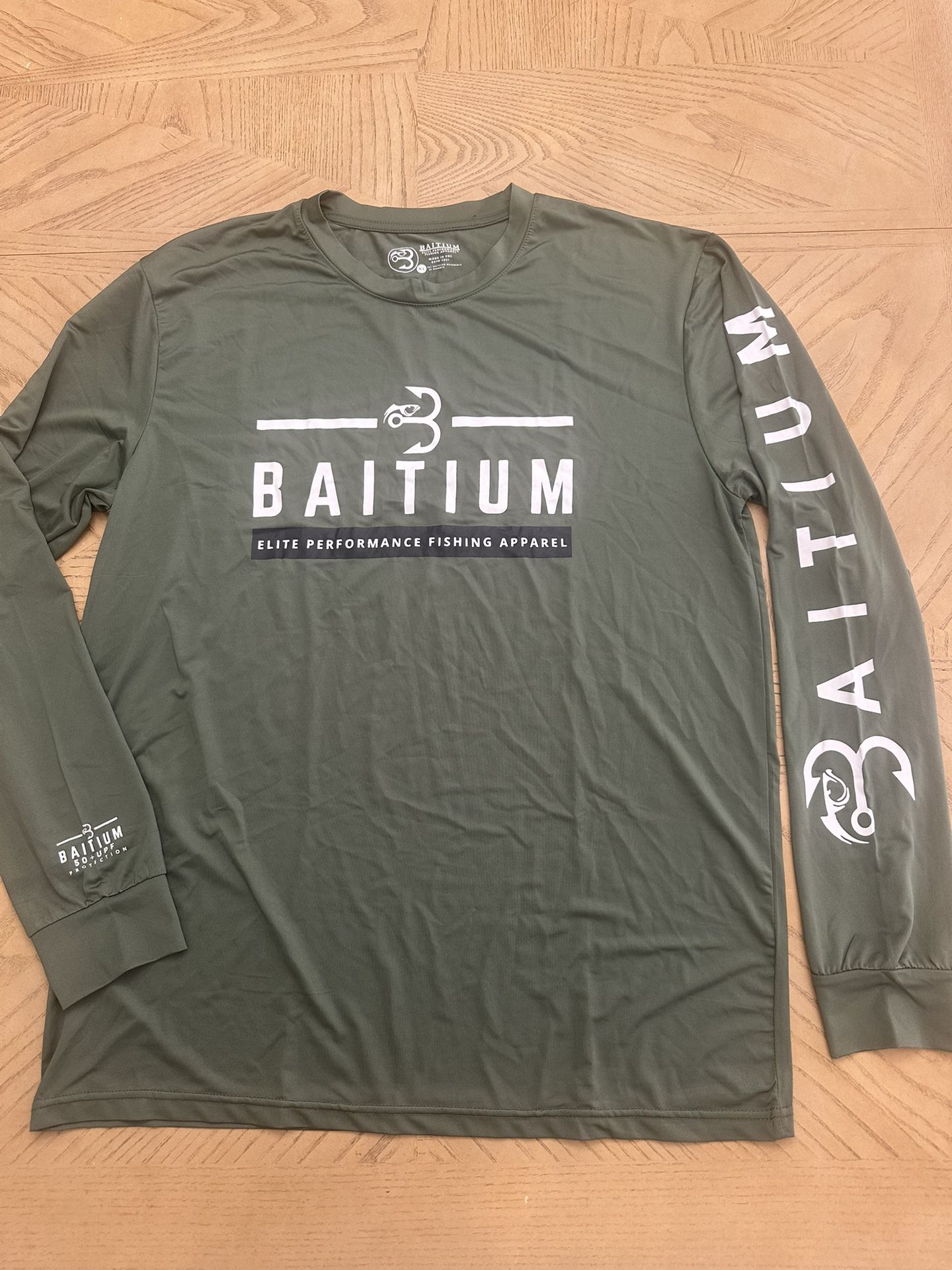 Baitium UPF 50+ Long Sleeve Fishing Shirt