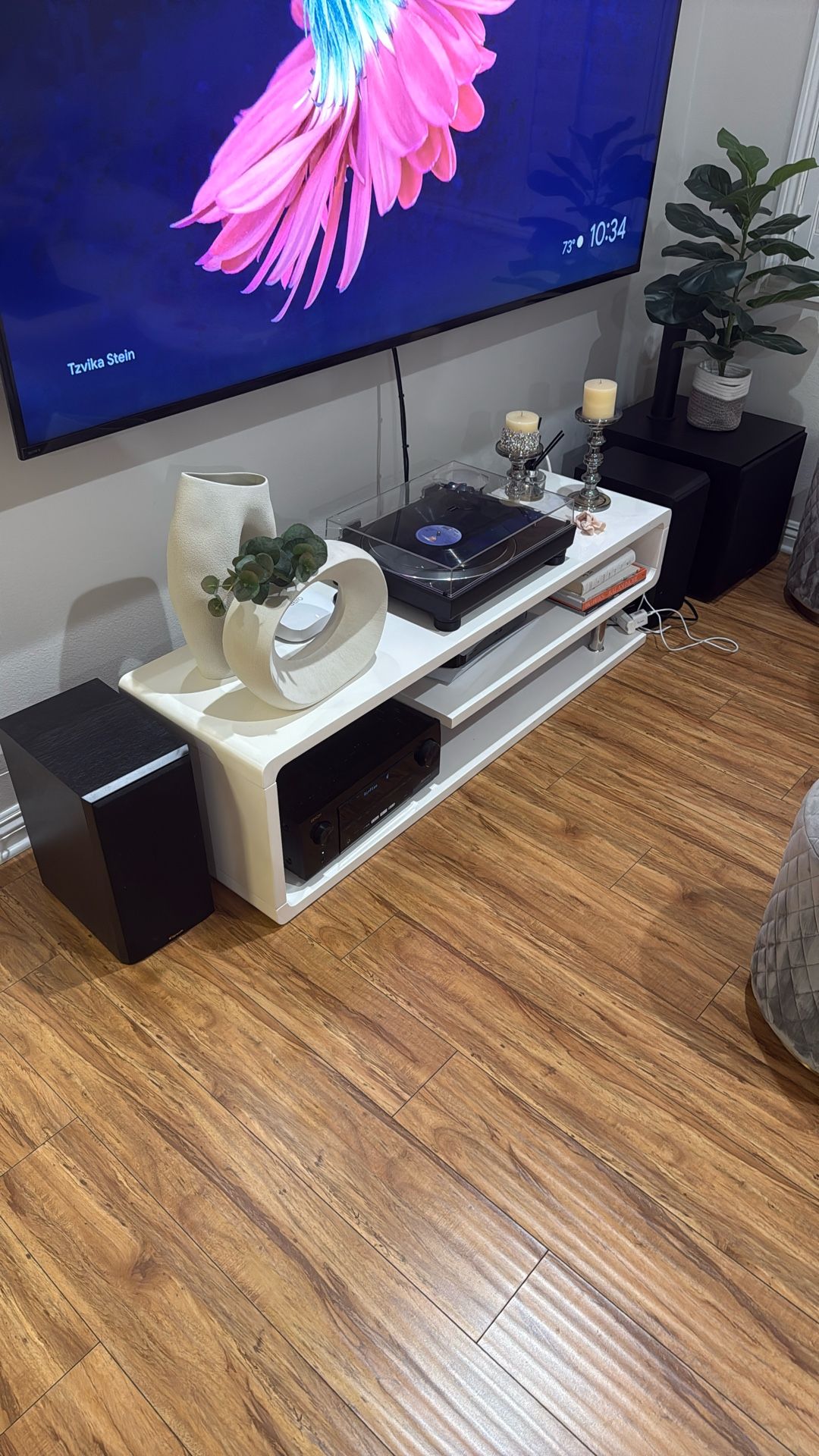 Klipsch Rp600m V2, Denon 7.1 With HEOS, Klipsch Subwoofer 12 Inch