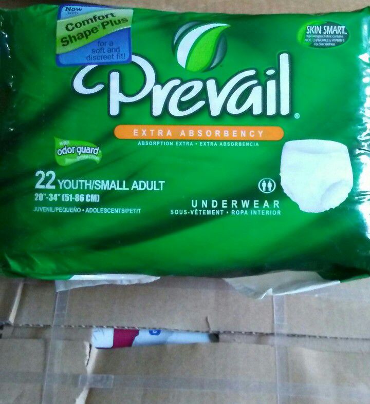 Prevail Adult Underwear sm/22ct