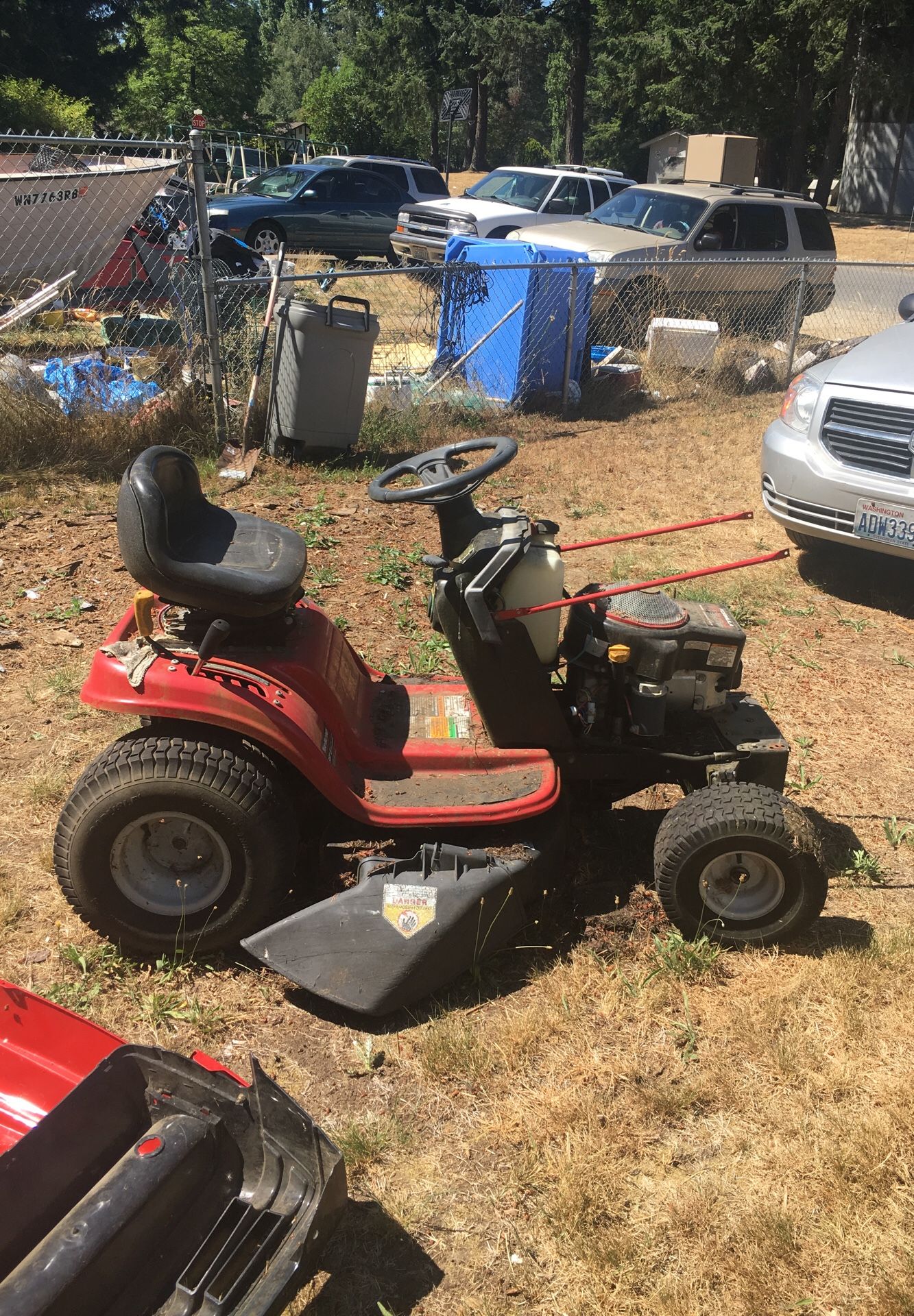 riding mower (parts)