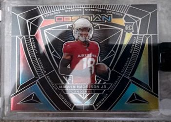 NFL 2024 Panini Obsidian Marvin Harrison Jr. Vitreous RC Case Hit SSP