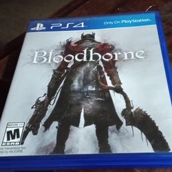 Bloodborne PS4 Replacement Video Game Case 