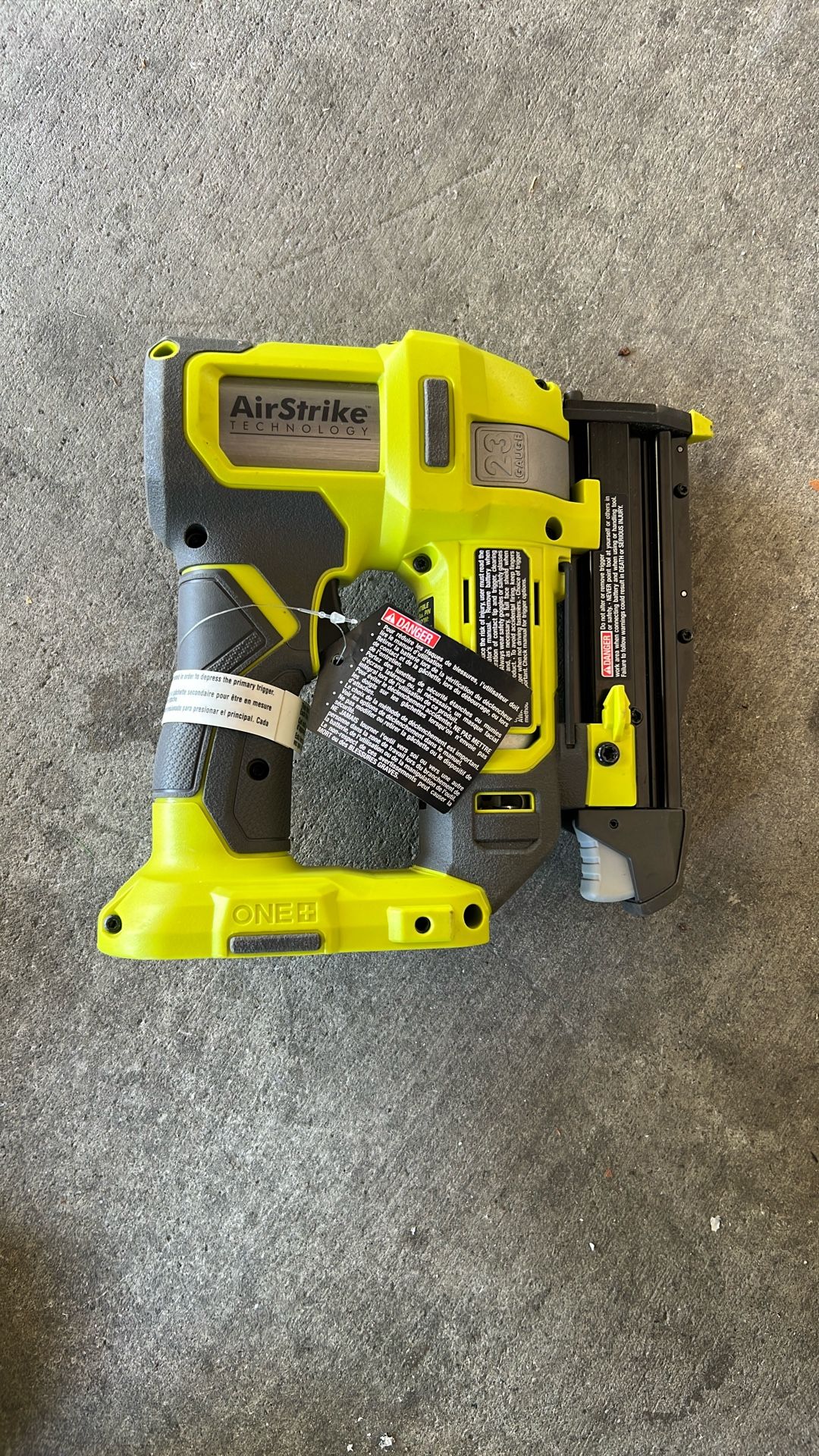 Ryobi 18v 23GA Pin Nailer