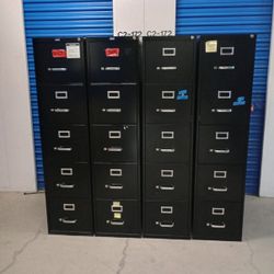 Vertical Metal File Cabinet With Key $100 Each