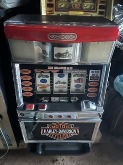 Harley Davidson Slot Machine, Video Game, Arcade, Man Cave, She Shed