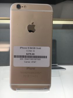 Apple iPhone 6 64GB Gold AT&T
