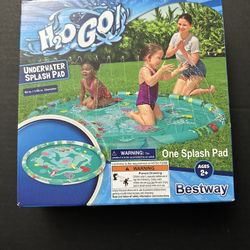 Bestway H2OGO! Underwater Splash Pad Marine-Life Print Ages 2+ Green Multicolor