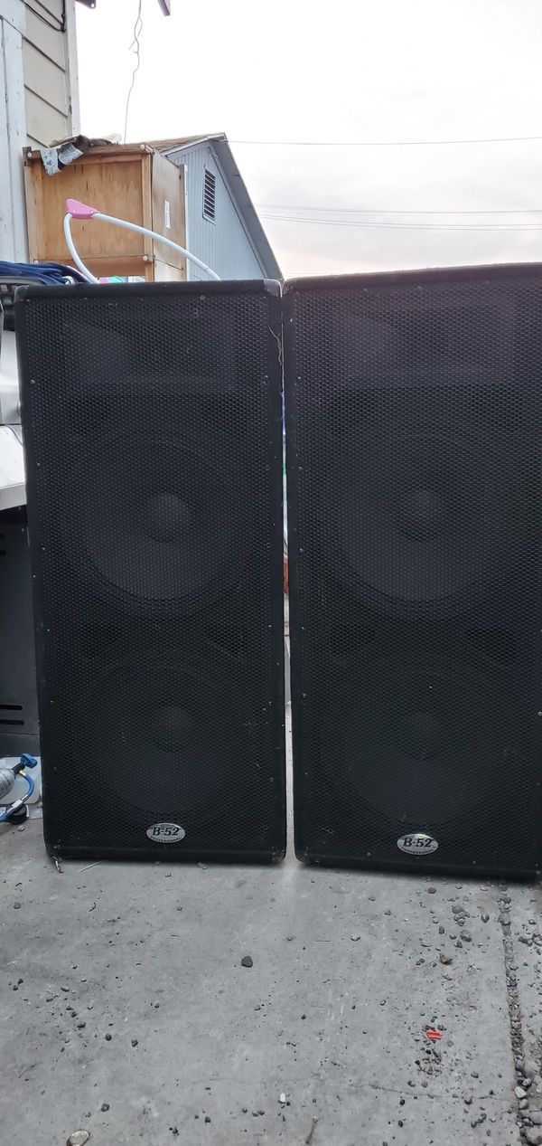 B52 pair speakers b52 dj dj for Sale in Oakland, CA OfferUp