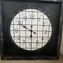 Light weight metal Clock