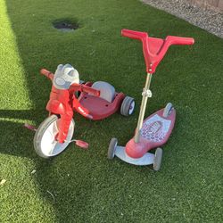 Radio Flyer Tricycle & Scooter