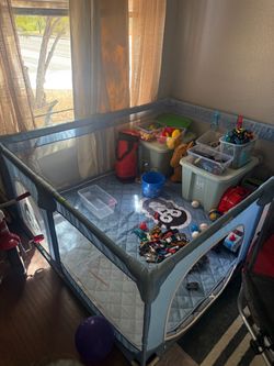 Baby Play Yard Portable Playpen corralito