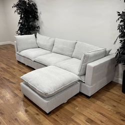 GRAY SECTIONAL SOFA
