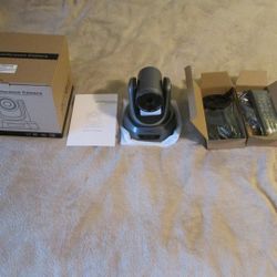Webcam Conference Room Camera 3X Optical Zoom Full HD 1080p New In Box

