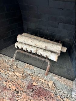 Fireplace Log Grate