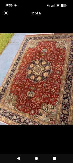 Gorgeous Gorgeous Very Large Real Persian Handmade Rug ( From Iran ) .