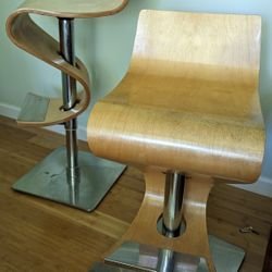 Set Of Swivel Bar Stool