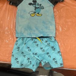 Boys Swim Wear Mickey Mouse 2t