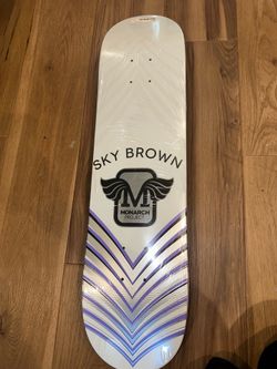 Monarch Project Sky Brown Skateboard