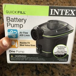 Intex Quick Fill Pump