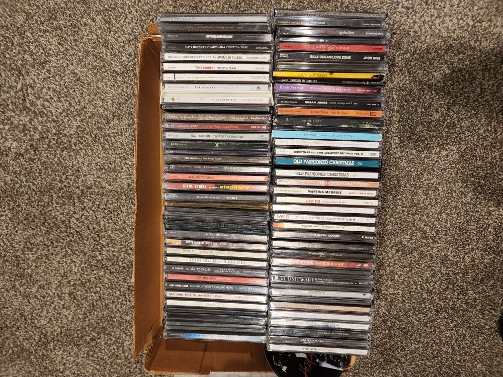 CD COLLECTION.  85  Music CDs, Consisting  Of Different Genres.