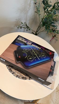 Portable Neon Air Hockey Table - Brookestome
