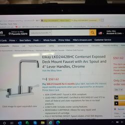 Elway Sink And Faucet