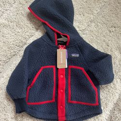 Patagonia 12-18M Baby Retro Pile Fleece Jacket
