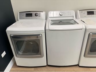 LG washer and gas dryer