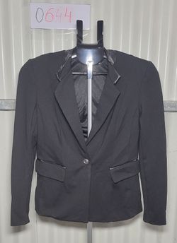 Nygard Black Blazer Size 4P (0644)