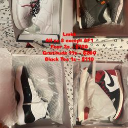 Air Jordan’s 