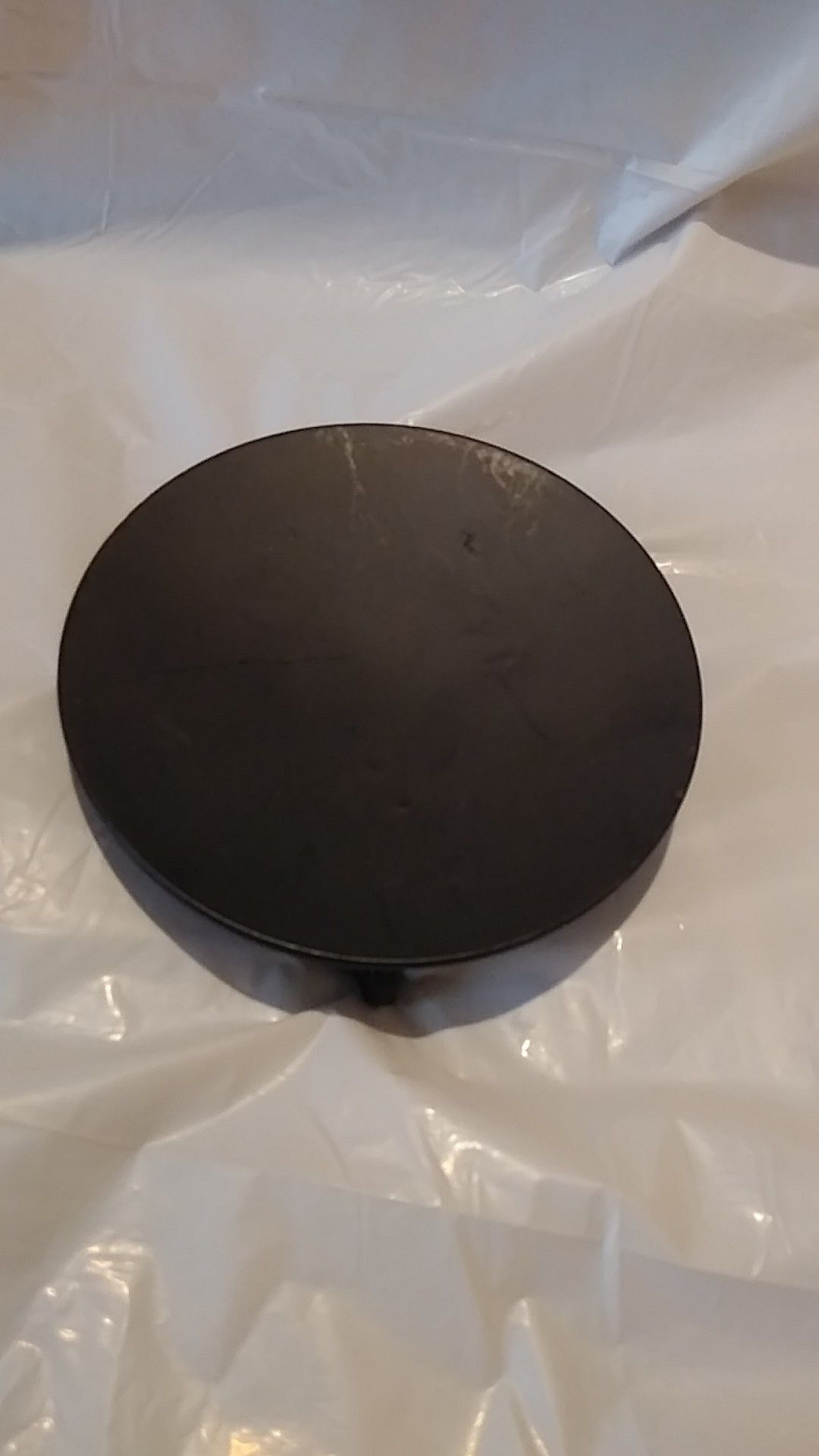 3 leg black candle holder stand
