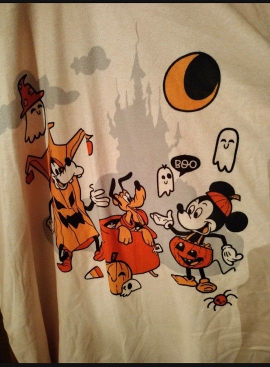Women's XL Halloween Disney Pajamas 