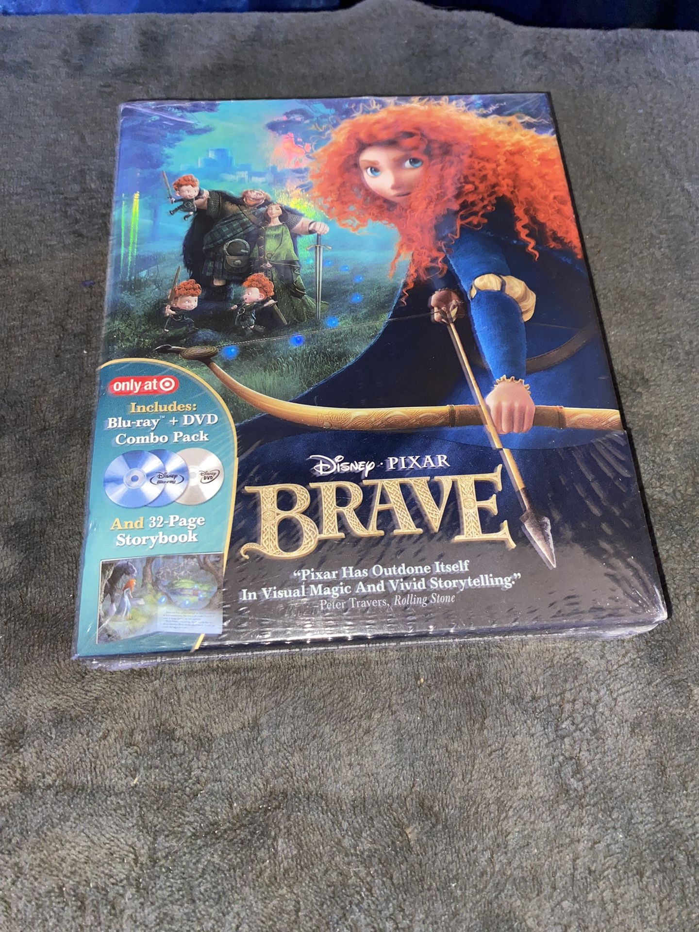 Disney: Brave Blu-ray And DVD Combo. New.