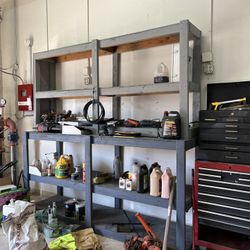 Heavy Duty Garage Shelving 2 Units
