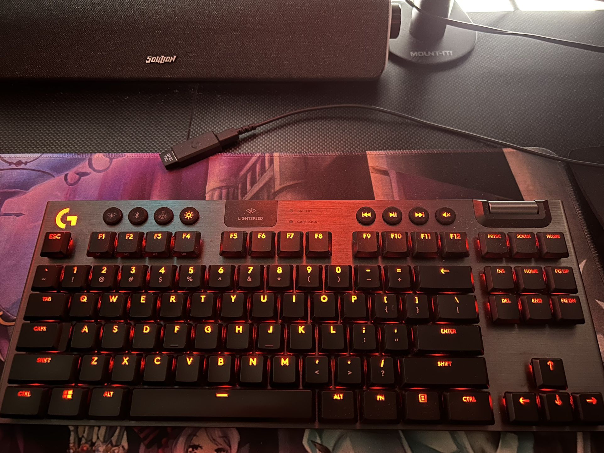 Logitech G915 TKL Lightspeed Mechanical Keyboard Linear Switches