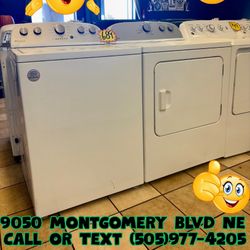 Whirlpool Top Loading Washer & Dryer Set