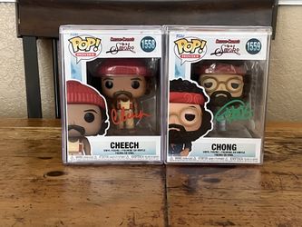 AUTOGRAPHED UP IN SMOKE CHEECH MARIN & TOMMY CHONG 
