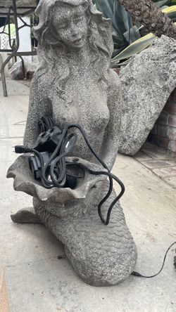 Concrete Mermaid Waterfall