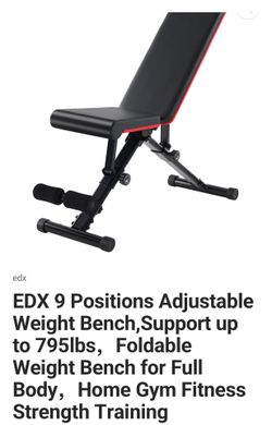 FitRX Dumbbells and EDC Folding Bench