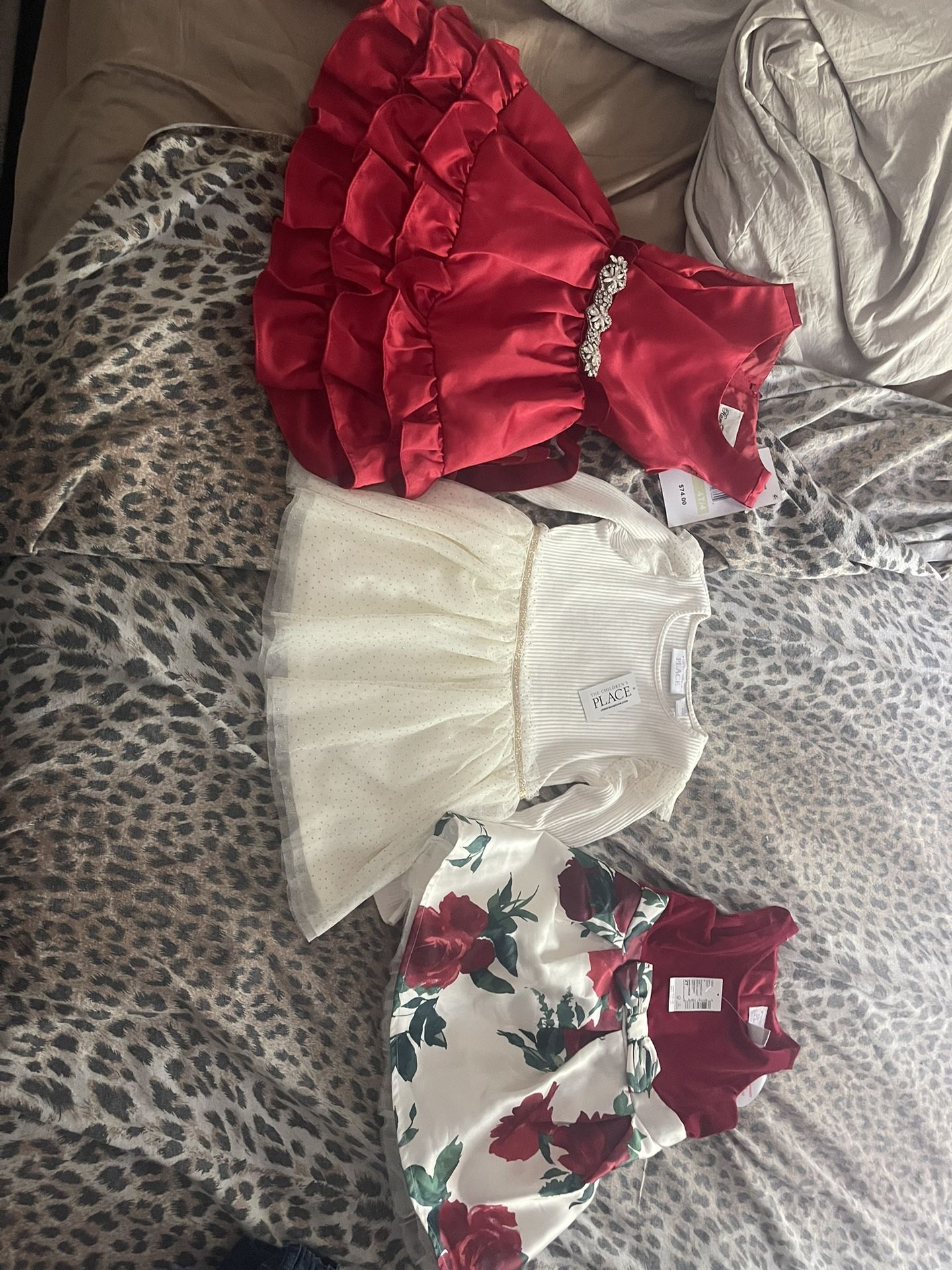 3 Size 2t Dresses All For $40