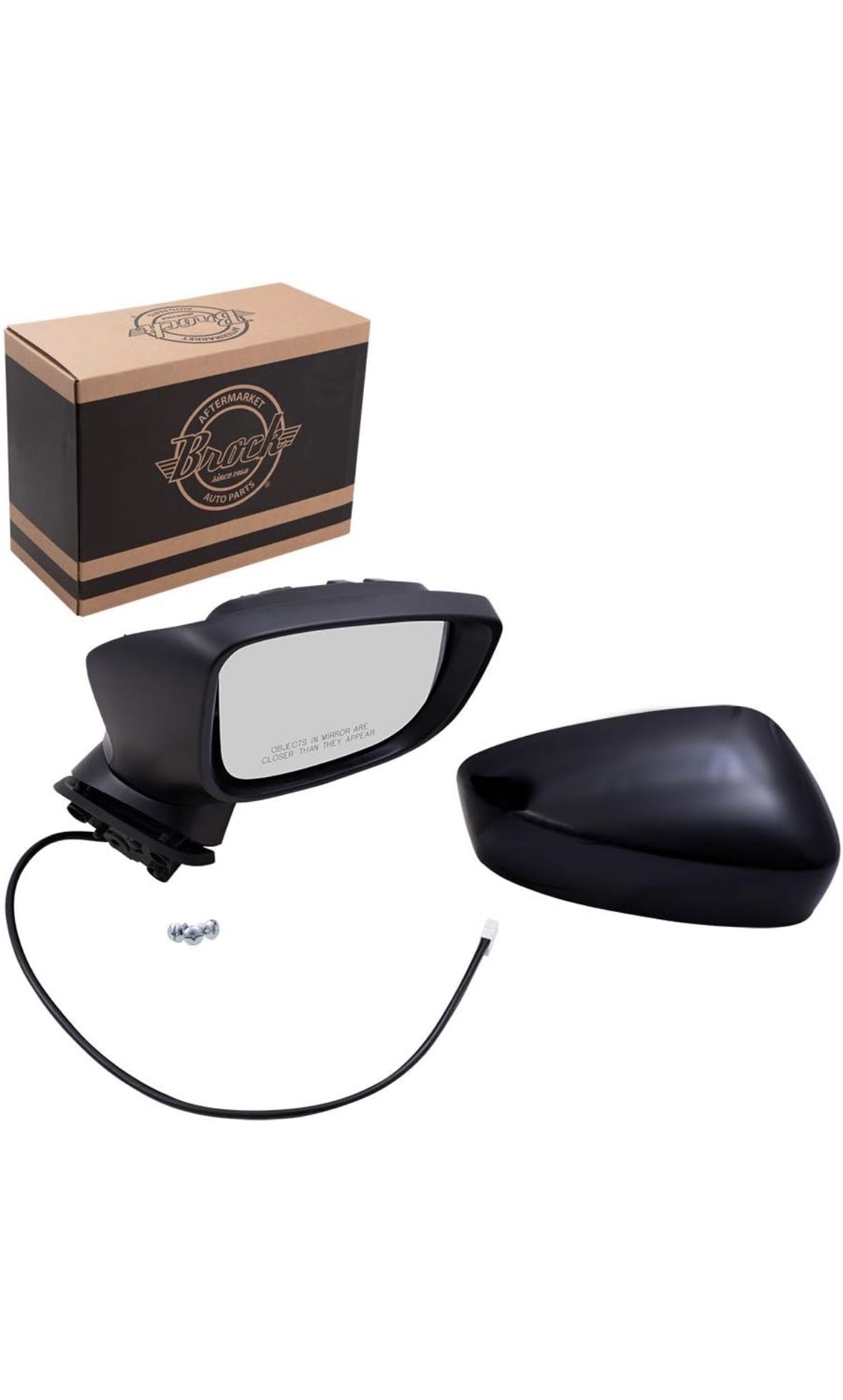 Replacement Passenger Power Side Mirror Compatible with 2017-2018 Mazda 3 Japan