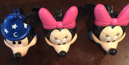 Mickey and Minnie collectible cups