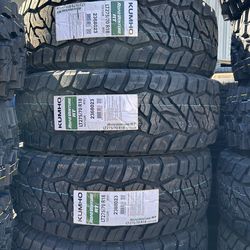 KUMHO ROAD VENTURE RT51 LT275/70R18 price$199 each