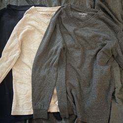 Boys’ Long-Sleeve Thermal Shirts (3-Pack)
