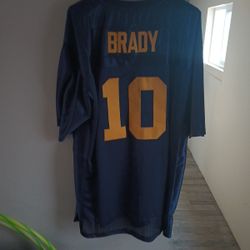 Men's XXL Michigan Wolverines Tom Brady Throwback Jersey
