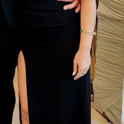 Black Evening Dress. 