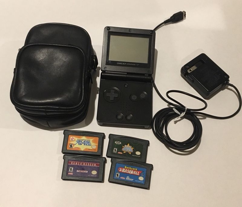 Onyx Black Game Boy SP Bundle